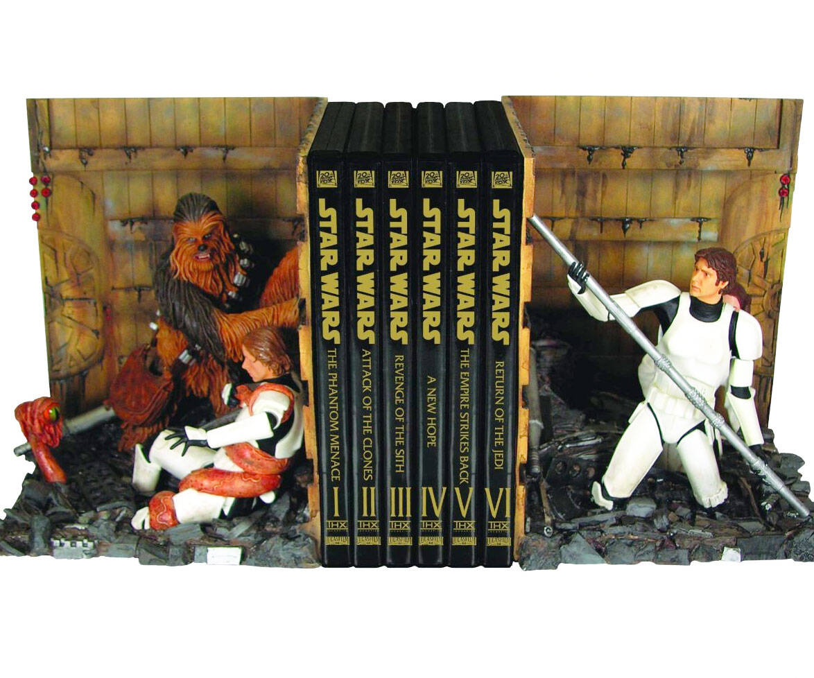 Star Wars Compactor Bookends - coolthings.us