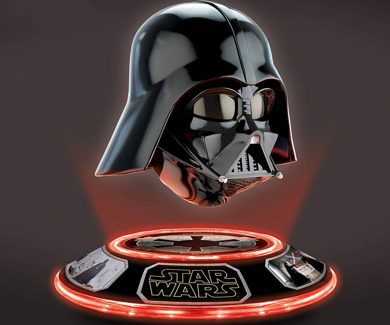 Levitating Darth Vader Helmet - //coolthings.us
