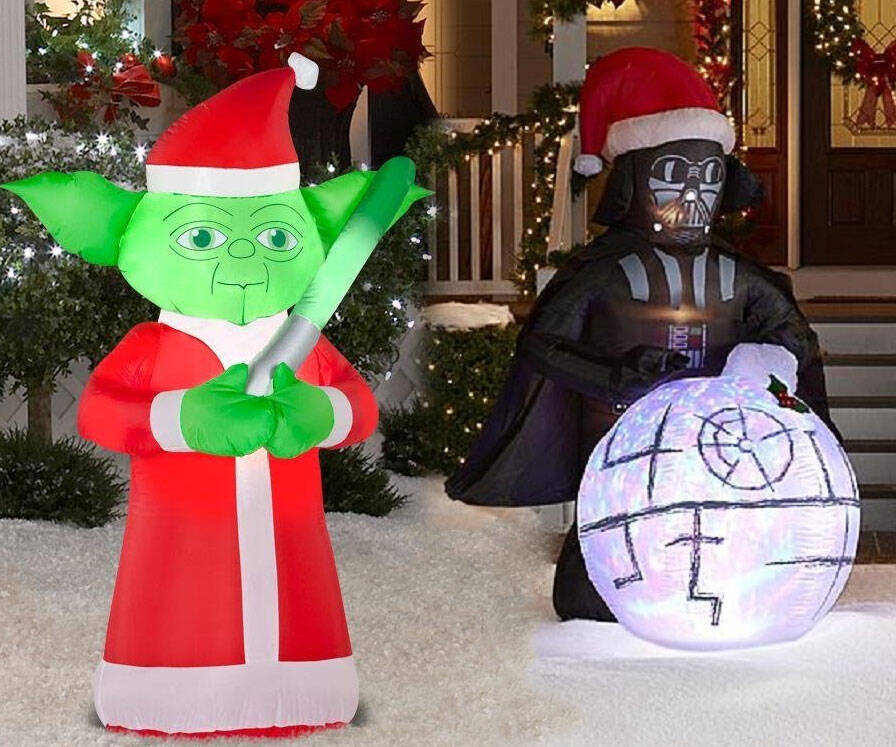 Star Wars Christmas Lawn Decorations