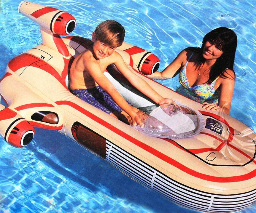 Star Wars Landspeeder Pool Float - coolthings.us