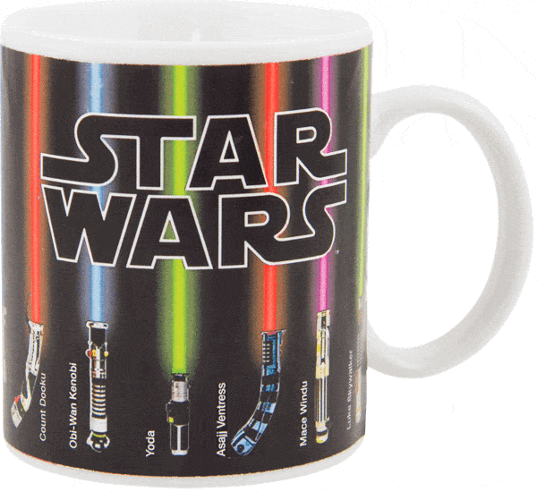 Star Wars Lightsaber Heat Change Mug - coolthings.us