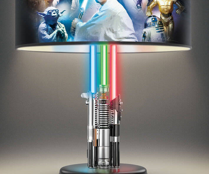 Star Wars Lightsaber Lamp - coolthings.us