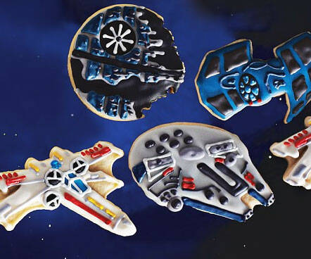 Star Wars Vehicles Cookie Cutters - //coolthings.us