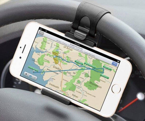 Steering Wheel Smartphone Mount