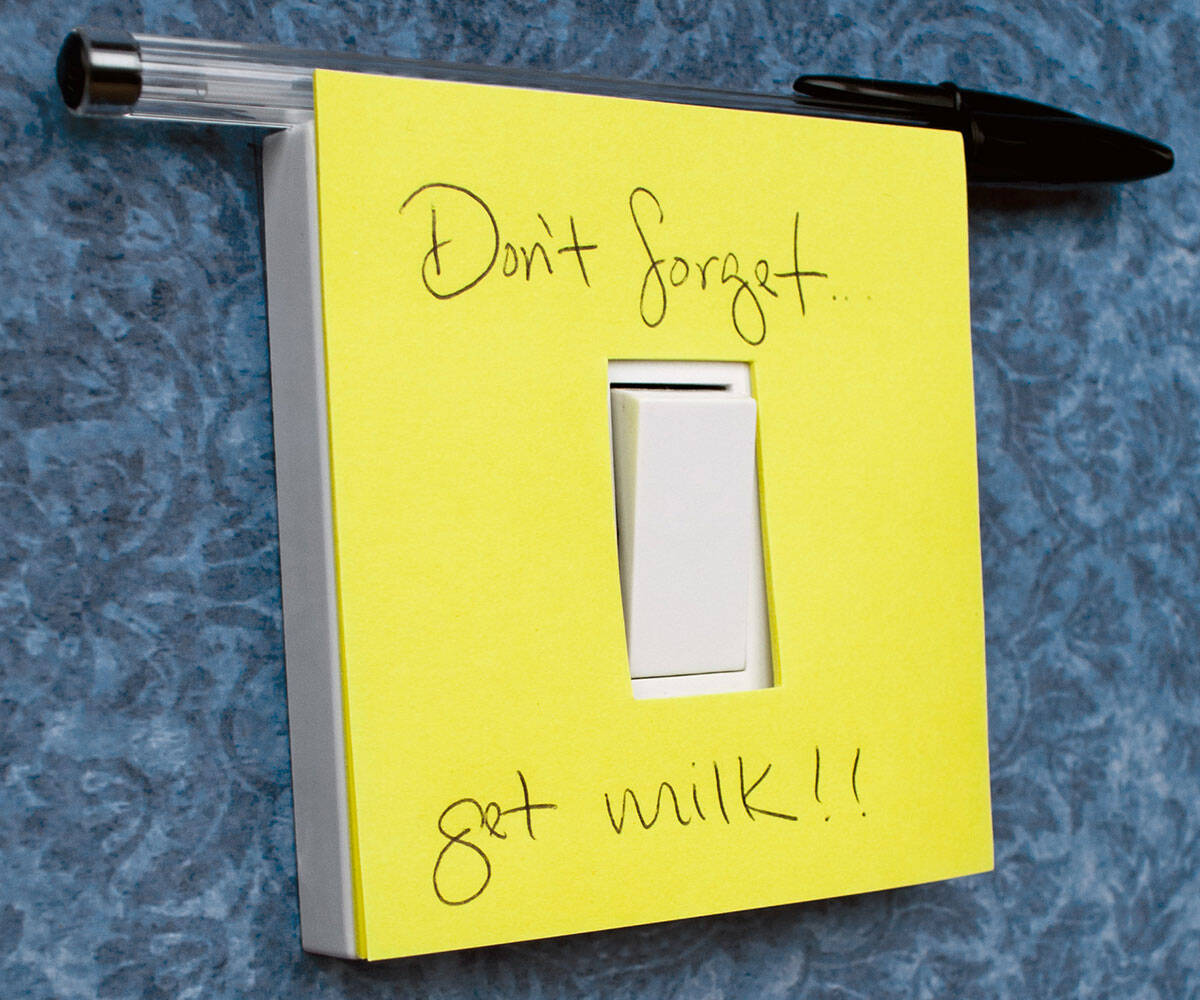 Light Switch Sticky Notes - //coolthings.us