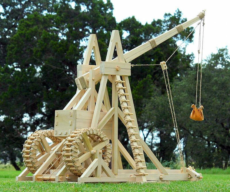 Medieval Trebuchet Kit - coolthings.us