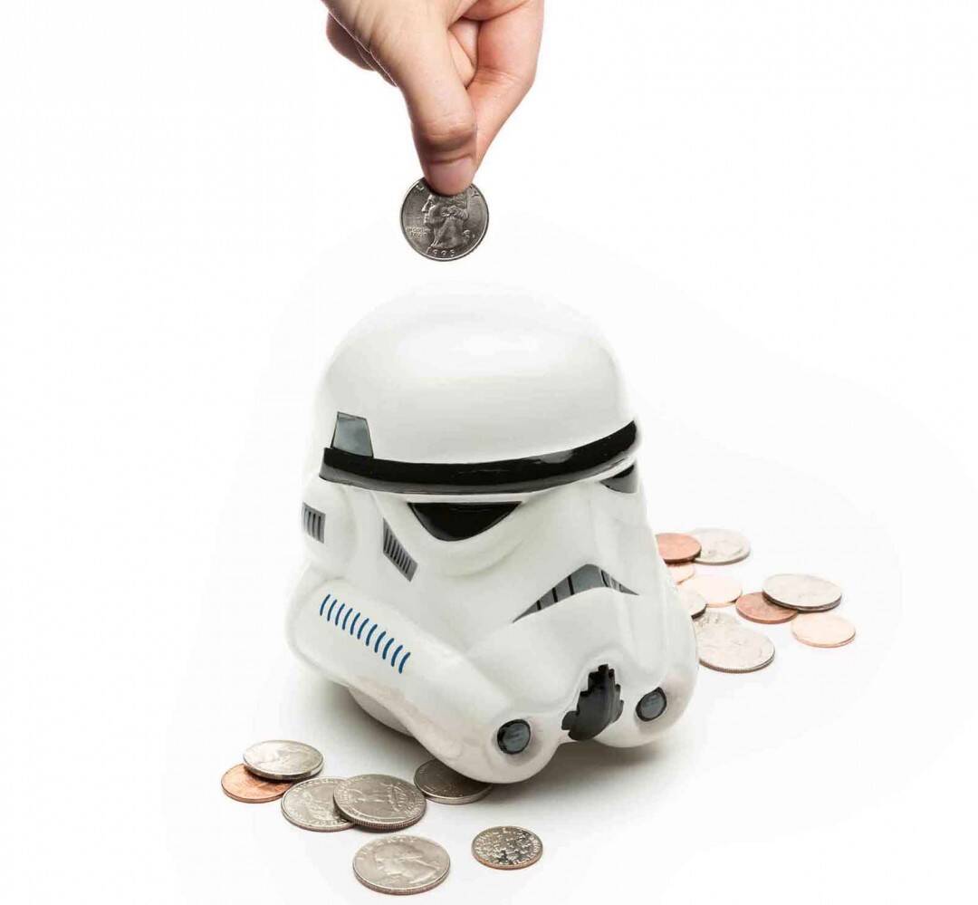 Storm Trooper Piggy Bank - coolthings.us