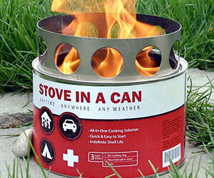 Stove In A Can - //coolthings.us