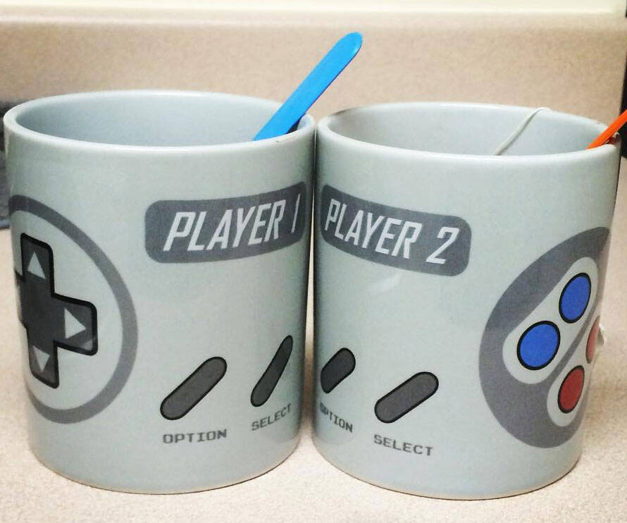 Super NES Controller Mugs - coolthings.us