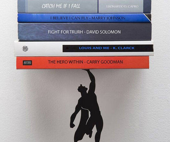 Superhero Floating Book Shelf - //coolthings.us