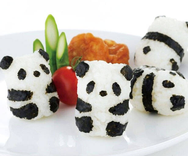 Baby Panda Onigiri Set