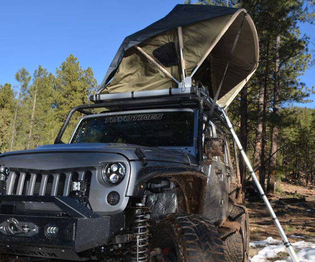 SUV Camping Rooftop Tent - //coolthings.us