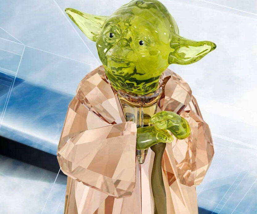 Swarovski Crystal Yoda - coolthings.us
