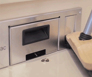 Below Cabinet Kitchen Vacuum