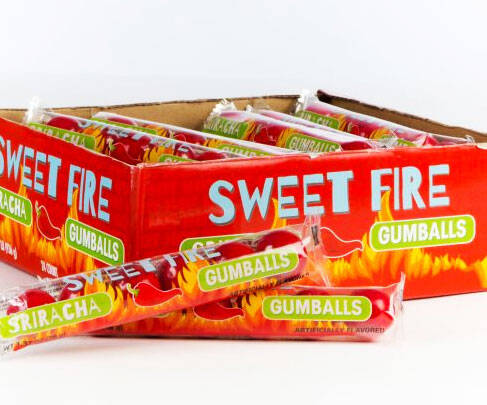 Sriracha Gumballs