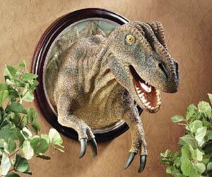 T-Rex Trophy Wall Sculpture - coolthings.us