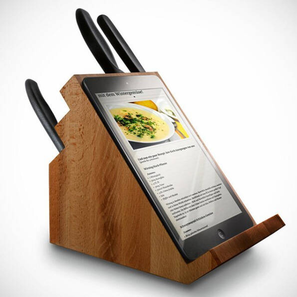 iPad Knife Block