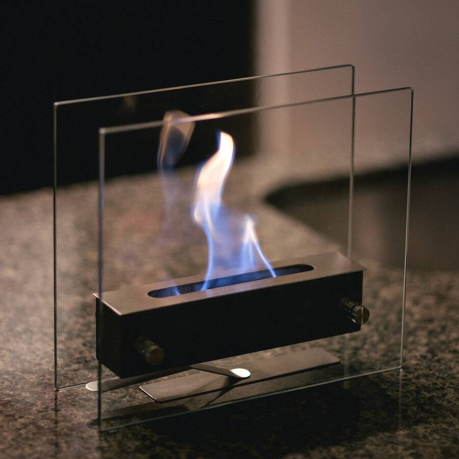 Tabletop Fireplace - coolthings.us