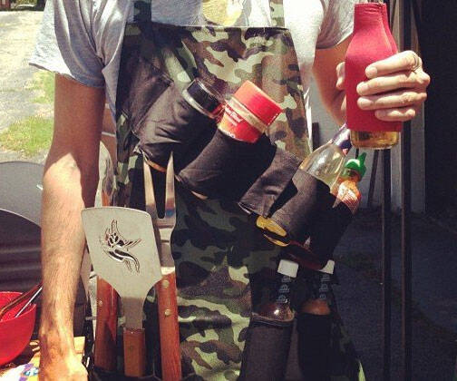 Tactical Camouflage BBQ Apron - //coolthings.us