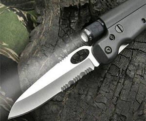 Tactical Flashlight Knife