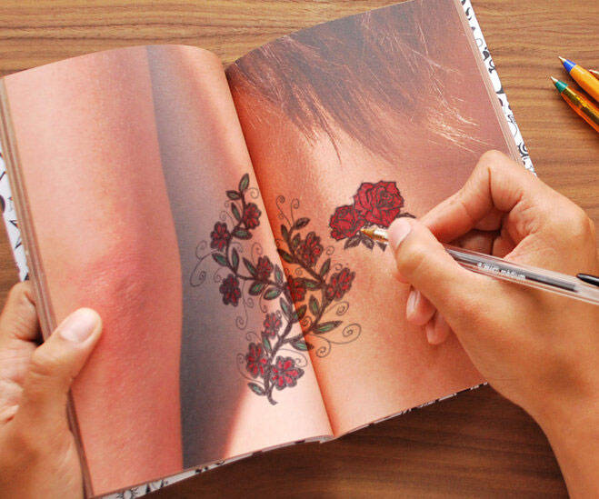 Tattoo Practice Notebook