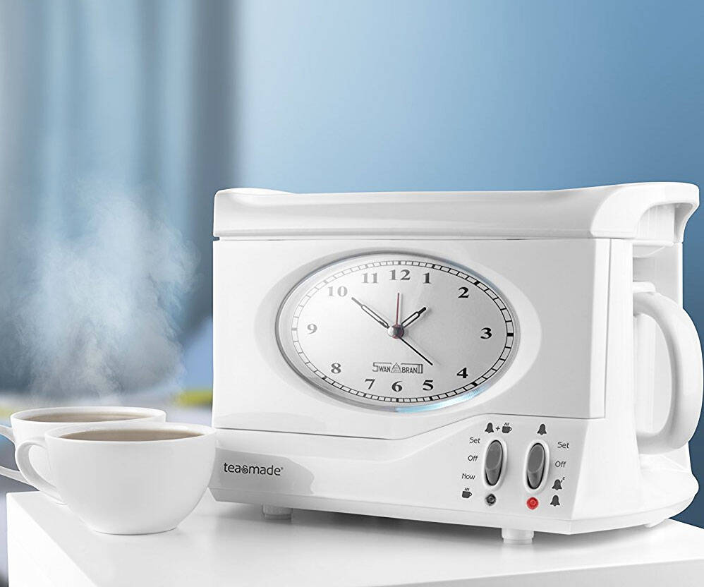 Tea Making Alarm Clock - coolthings.us