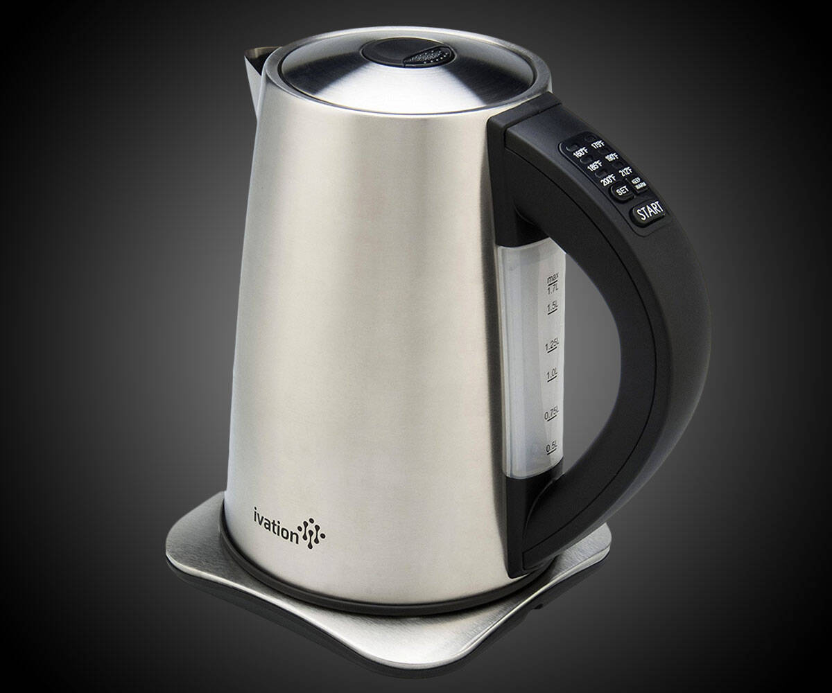 Temperature-Controlled Electric Kettle