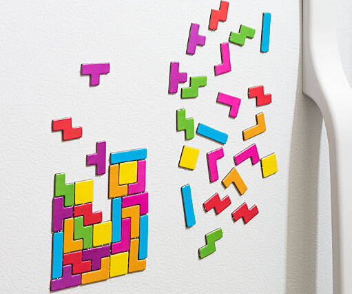 Tetris Refrigerator Magnets - coolthings.us