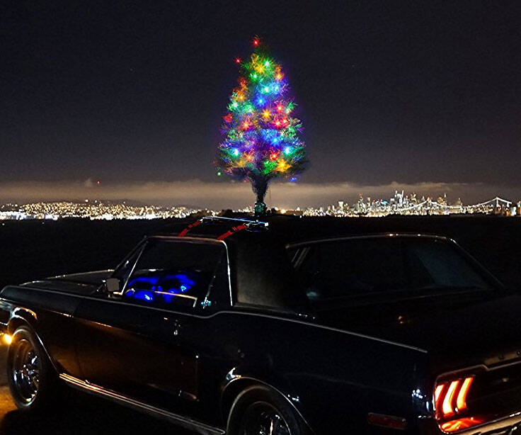 The Christmas Car Tree - coolthings.us