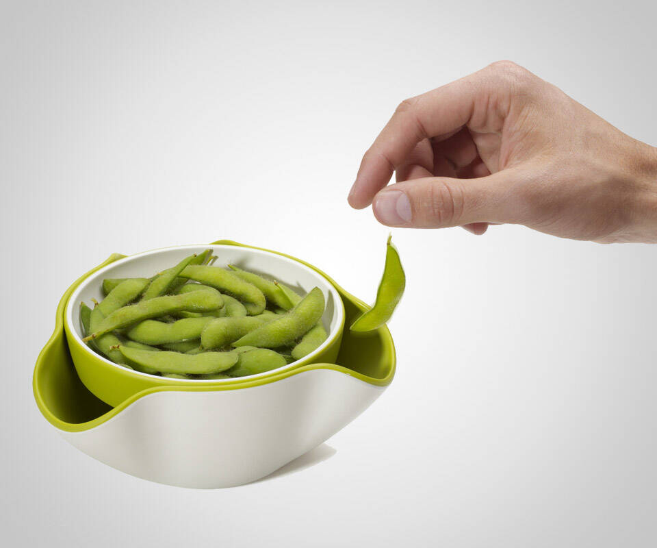 Double Dish Snack Bowl - coolthings.us