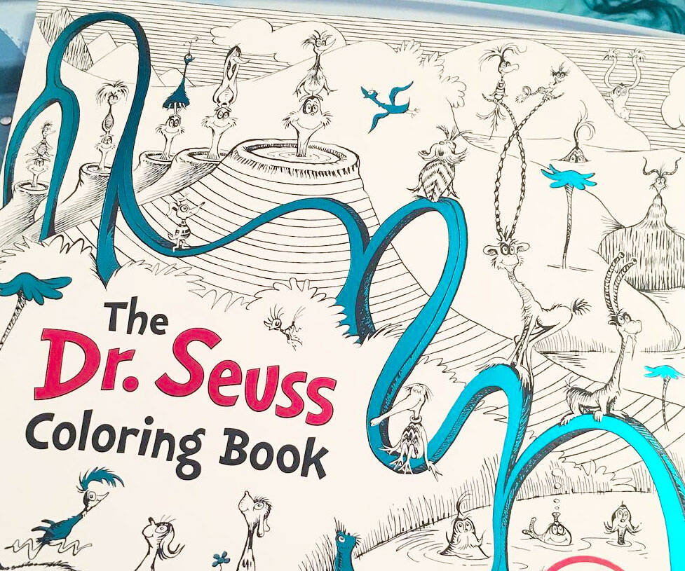 The Dr. Seuss Coloring Book - coolthings.us