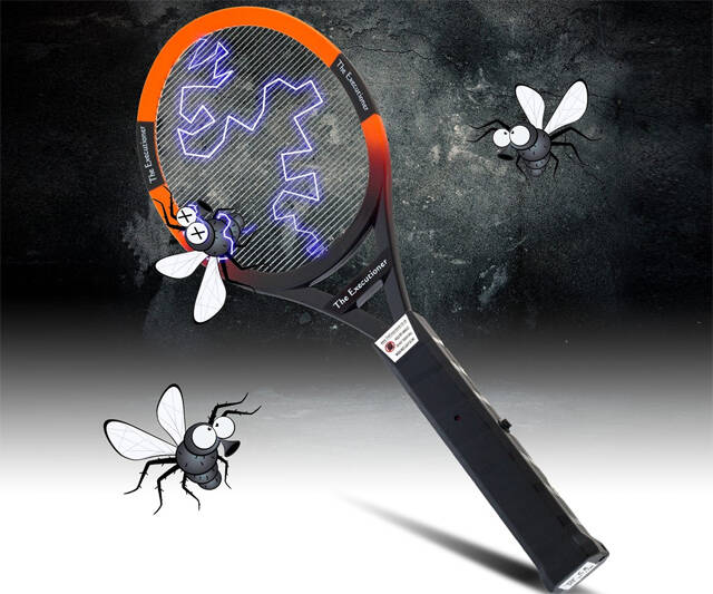 The Executioner - Bug Zapper Racquet - //coolthings.us
