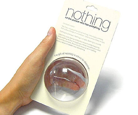 The Gift Of Nothing - //coolthings.us