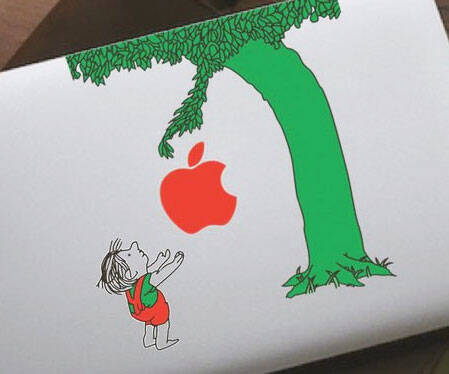 The Giving Tree MacBook Sticker