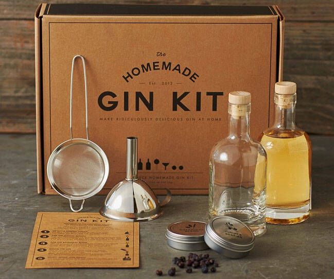 The Homemade Gin Kit - //coolthings.us