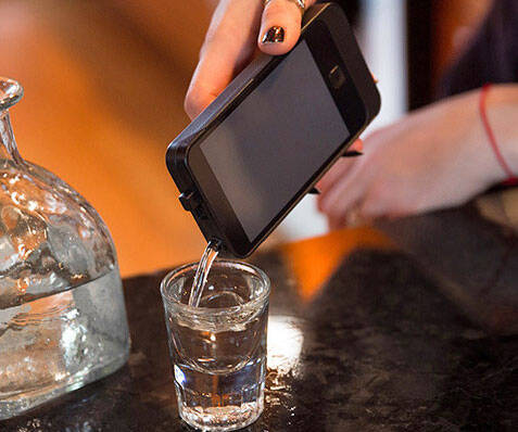 iPhone Shaped Flask