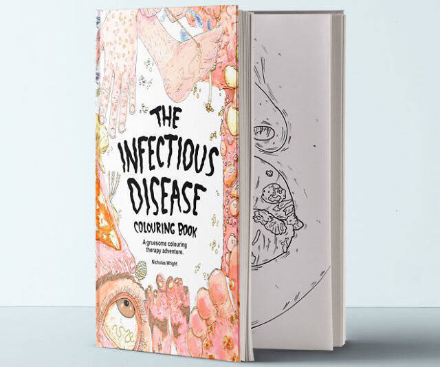 The Infectious Disease Coloring Book - //coolthings.us