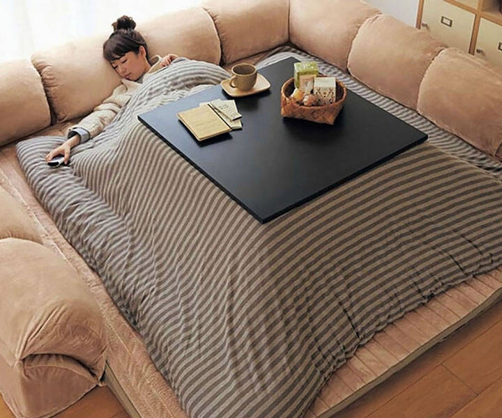 The Kotatsu Heated Table - //coolthings.us