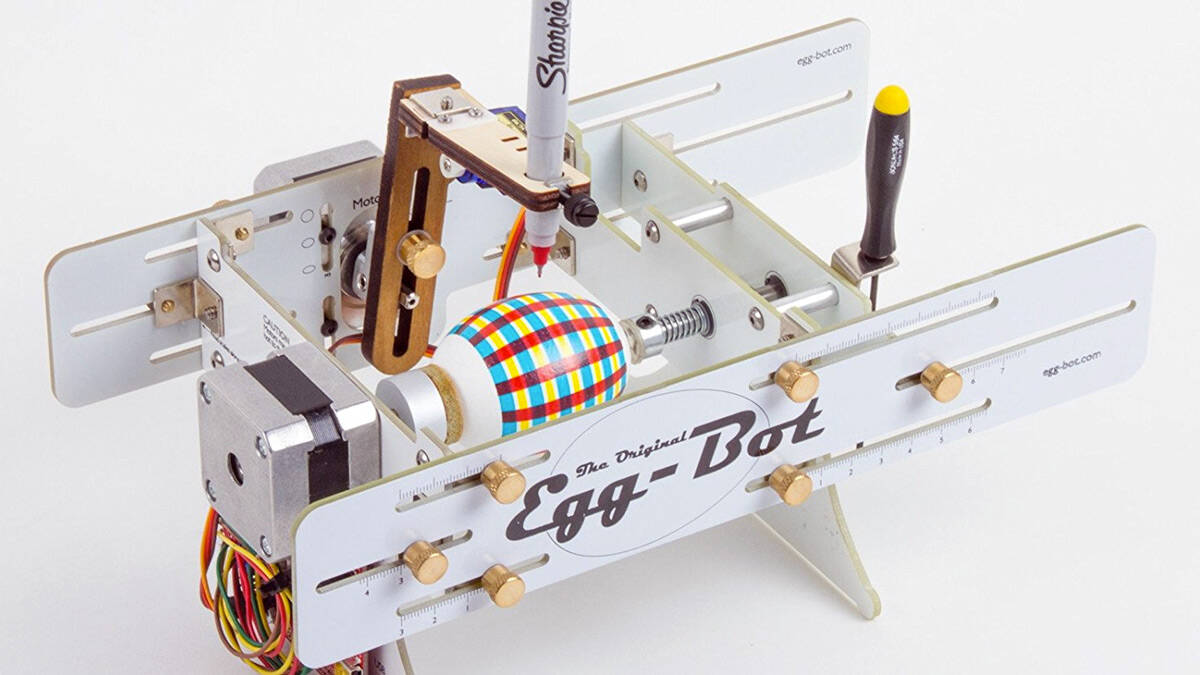 The Original Egg-Bot - CNC Art Robot Kit - coolthings.us