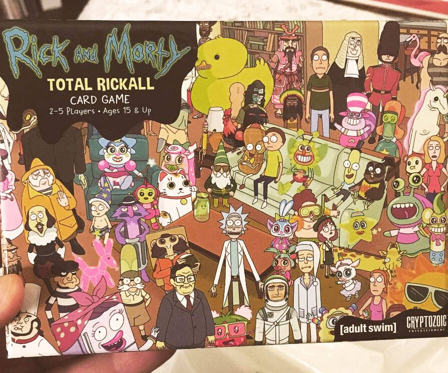 Rick And Morty Total Rickall Card Game - http://coolthings.us
