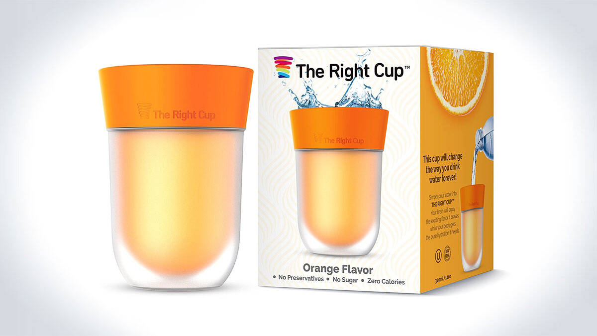 The Right Cup - Brain-Tricking Flavored Cup - coolthings.us