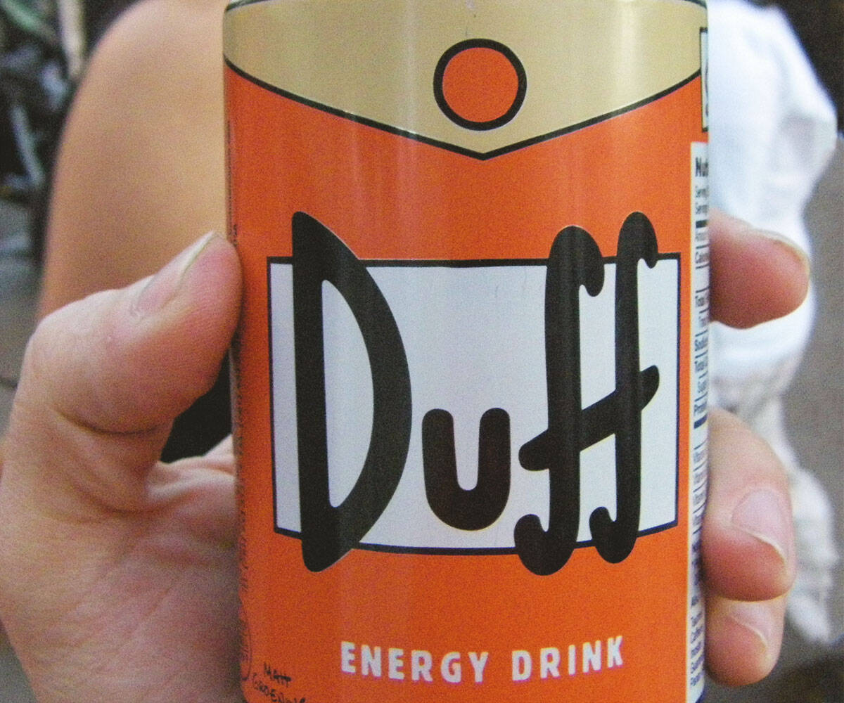 Duff Beer Energy Drink