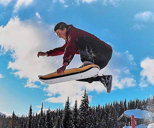 The Snow Skateboard - coolthings.us