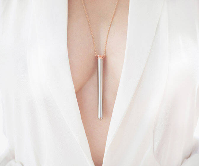 The Vibrator Necklace - //coolthings.us