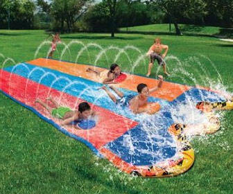 Three Way Slip And Slide Racer - //coolthings.us