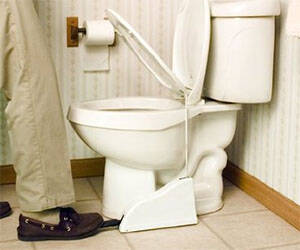 Toilet Seat Pedal - coolthings.us