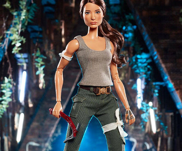 Tomb Raider Lara Croft Barbie Doll - //coolthings.us