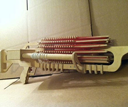 Rubber Band Machine Gun - //coolthings.us