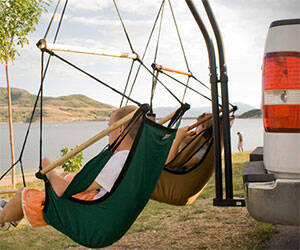 Trailer Hitch Hammock - //coolthings.us