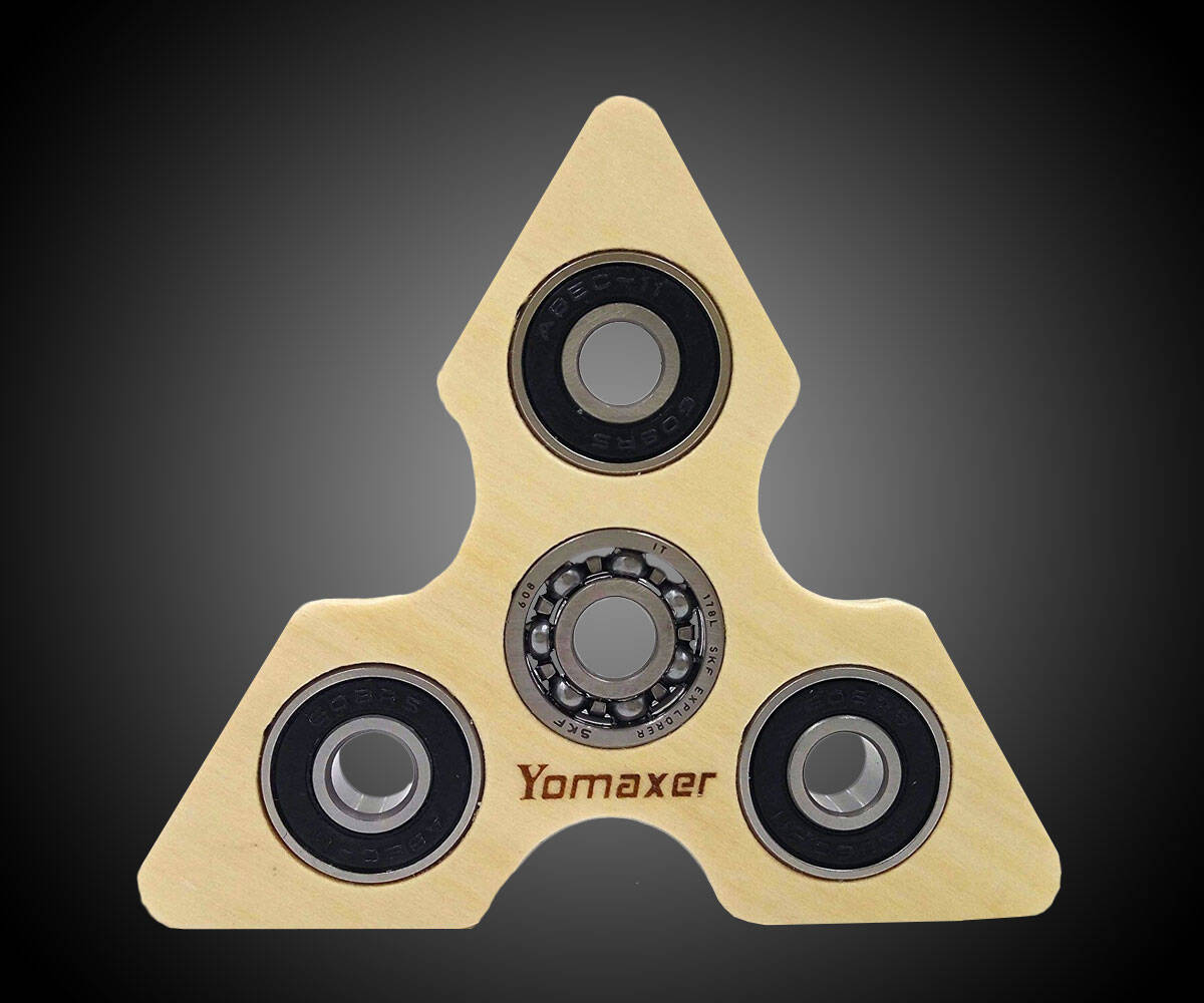 Tri-Spinner Fidget Toy